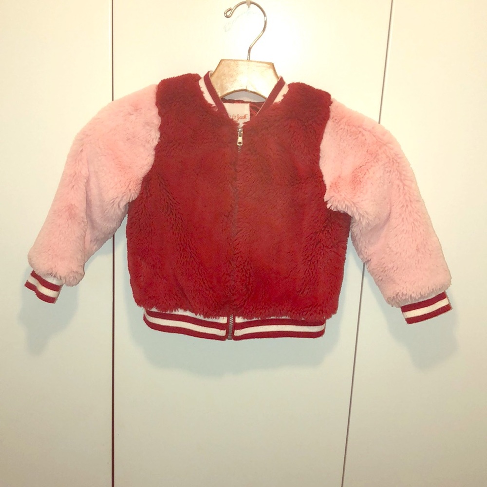 Cat & Jack Coat 3T Pink and Red - Picture 1 of 9